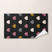 Herzen Muster 30 Badhandtuch Set (Handtuch)