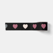 Herzen Muster 30 Satinband (Vorderseite)