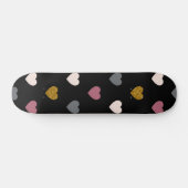 Herzen Muster 30 Skateboard (Horizontal)