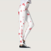 Herzen Muster 33 Leggings (Rechts)