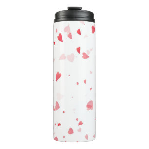 Herzen Muster 33 Thermosbecher