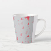 Herzen Muster 37 Milchtasse (Rechts)