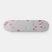 Herzen Muster 37 Skateboard (Horizontal)