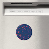 Herzen Muster 40 Magnet (In Situ (Geschirrspüler))