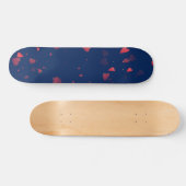 Herzen Muster 40 Skateboard (Horizontal)