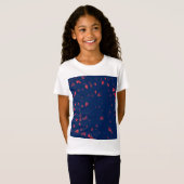 Herzen Muster 40 T-Shirt (Vorne ganz)