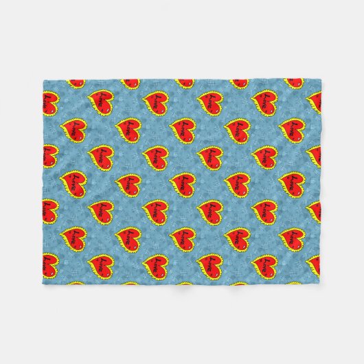 HERZEN, MUSTER FLEECEDECKE (Vorderseite (Horizontal))