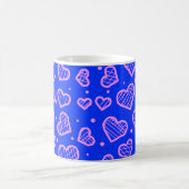 Herzen Muster - Inspiriert vom Valentinstag Kaffeetasse (Mittel)