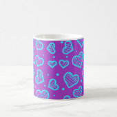 Herzen Muster - Valentinstag inspiriert Kaffeetasse (Mittel)