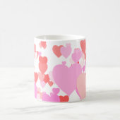 Herzen - Personalizable Kaffeetasse (Mittel)