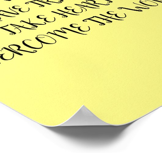 HERZEN POSTER (Ecke)