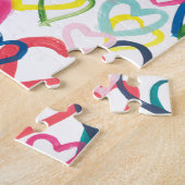 Herzen Puzzle (Seite)