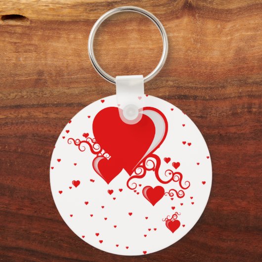 herzen schlüsselanhänger (Vorderseite)