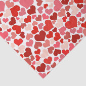Herzen Seidenpapier (Ausschnitt)