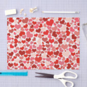 Herzen Seidenpapier (Handwerk)