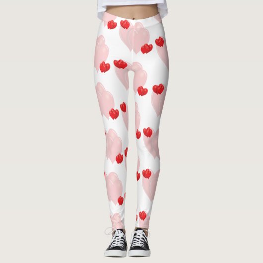 Herzen sind schwere Herzen Leggings (Vorderseite)