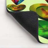 Herzen sprechen i-Liebe Sie in ASL Mousepad (Ecke)