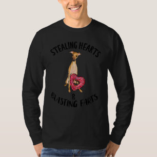 Herzen stehlen, Fürze knallen Italienischer Windhu T-Shirt