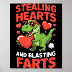 Herzen stehlen und Furzattacken Poster
