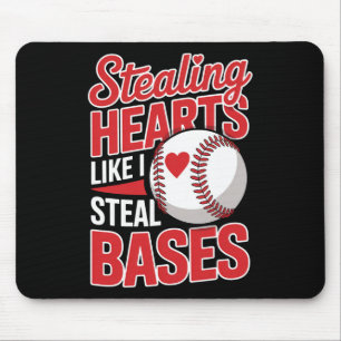 Herzen stehlen wie ich Ses süße lustige Verkauf B Mousepad
