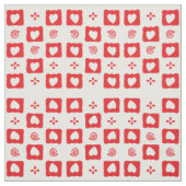 Herzen Stoff (Muster)
