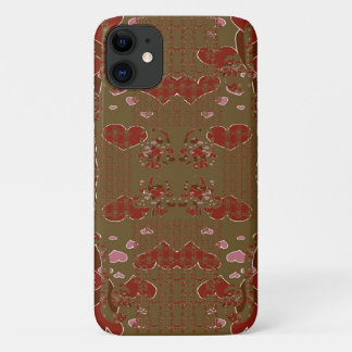 Herzen Tassenblumen Case-Mate iPhone Hülle