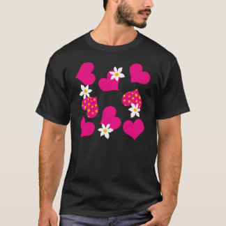 HERZEN U. BLUMEN T-Shirt
