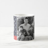 Herzen u. des Anker-Muster-| Monogramm Kaffeetasse (Mittel)