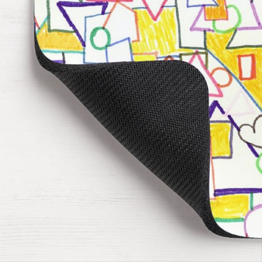 Herzen u.? ~ Mousepad (Ecke)