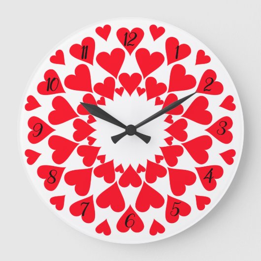 Herzen Uhr (Vorderseite)