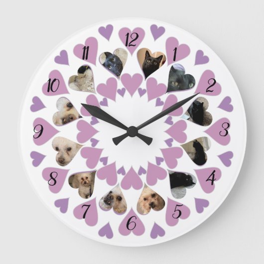 Herzen Uhr (Vorderseite)