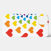 Herzen um Herzen Case-Mate iPhone Hülle (Rückseite (Horizontal))