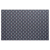 Herzen und Anker-Muster Stoff (Fat Quarter (45,7 x 55,9 cm))
