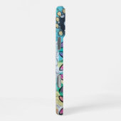 Herzen und Blume iPhone Hülle (Rechte Seite)