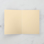 Herzen und Blumen Karte (Innenseite)