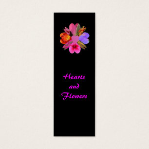 Herzen und Blumen, Lesezeichen