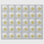 Herzen und Gespenster der Romantik Geschenkpapier (Flach)