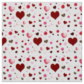 Herzen und Rose Stoff (Muster)