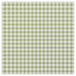 Herzen und Rosen-grünes Karo-Gingham-Gewebe Stoff