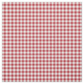 Herzen und Rosen-rotes Karo-Gingham-Gewebe Stoff (Muster)