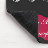 Herzen und Spitze Mousepad (Ecke)
