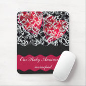 Herzen und Spitze Mousepad (Mit Mouse)