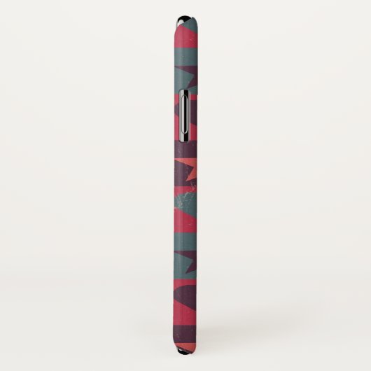 Herzen und Sternchen-Vereinbarung Rosa Case-Mate iPhone Hülle (Hinten/Rechts)