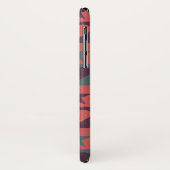 Herzen und Sternchen-Vereinbarung Rosa Case-Mate iPhone Hülle (Hinten/Links)