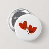 Herzen und Stethoskop Button (Vorne & Hinten)