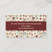 HERZEN VISITENKARTE (Rückseite)