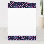 Herzenfoto Collage 36 Pic Liebe Jahrestag Karte (Rückseite)