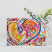 Herzens der Freude Einladung (Stehend Vorderseite)