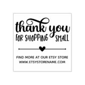 Herzensabteilung vielen Dank für den Einkauf von K Gummistempel (Prägung)