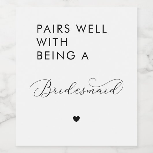 Herzensangelegenheiten sind gut und ein überragend weinetikett (Einzelnes Label)